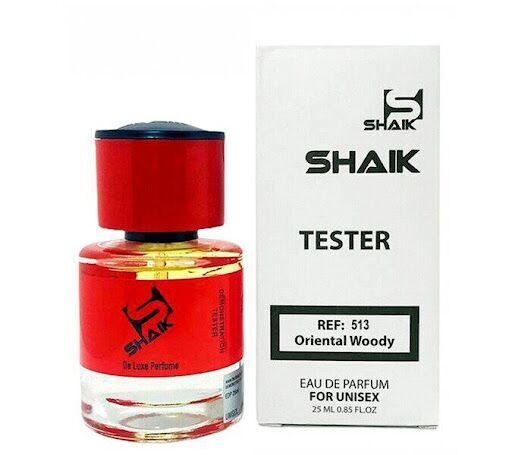 Парфюмерная вода SHAIK  513  ROZEN ROSEMARY LEMON unise(тестер), 25мл