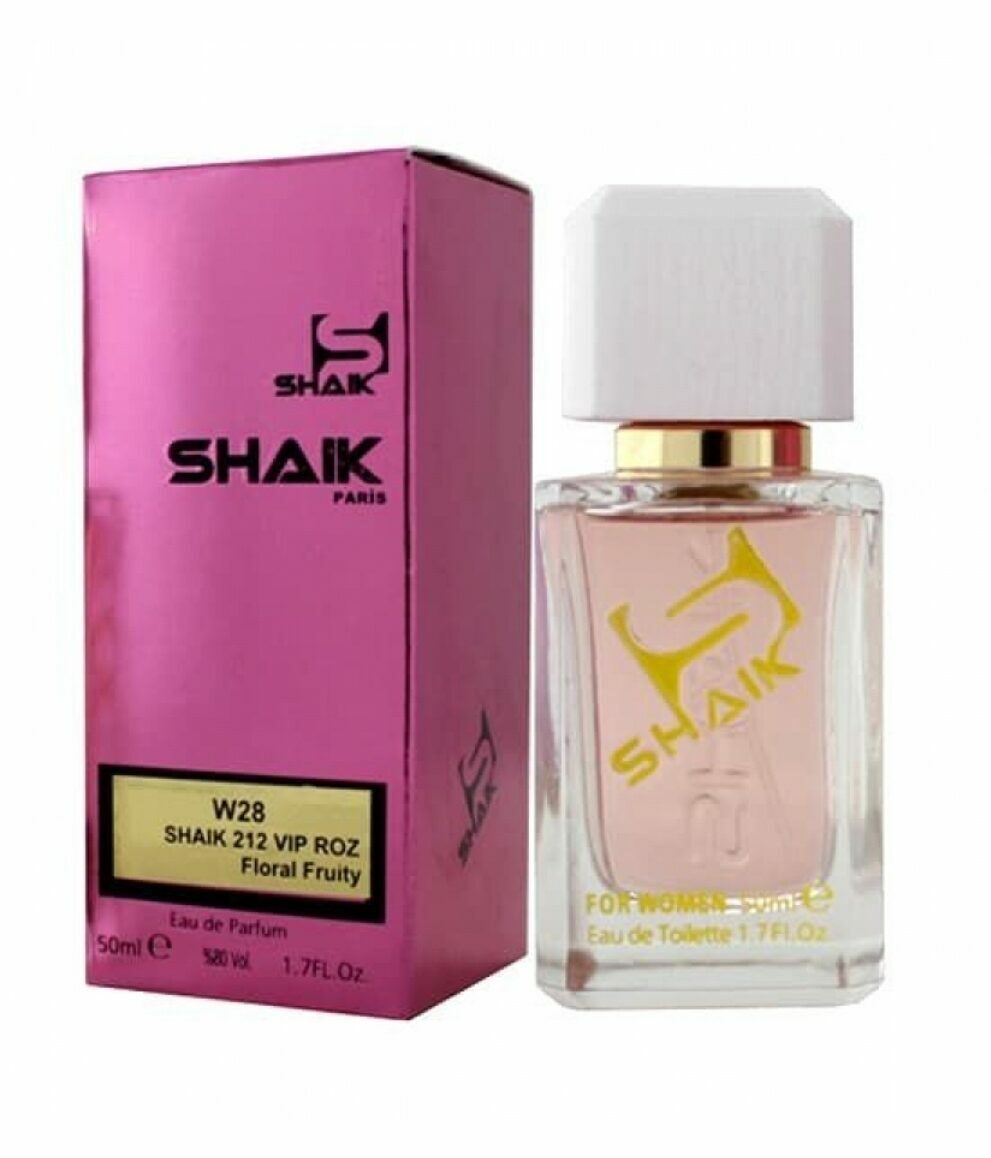 Парфюмерная вода SHAIK  28  VIP ROSE  for women, 50мл