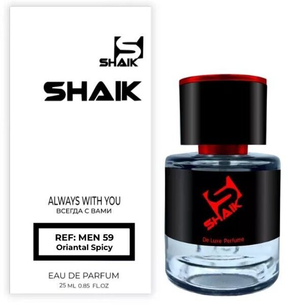 Парфюмерная вода SHAIK  59  CODE  for men (тестер), 25мл